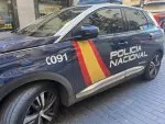 Coche de la Polic&iacute;a Nacional.