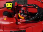 El piloto espa&ntilde;ol de Ferrari, Carlos Sainz, en los test de pretemporada en Bahr&eacute;in.