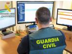 Imagen de la Guardia Civil en Burgos.