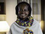 La cient&iacute;fica keniana Florence Oloo, premio Harambee 2023.