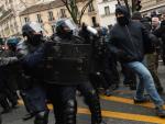 Disturbios en Francia contra la reforma de las pensiones.