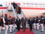 El Rey Felipe VI a su llegada a Rep&uacute;blica Dominicana.