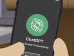 En el cap&iacute;tulo guionizado con ayuda de ChatGPT, Stan, uno de los personajes principales, usa la IA para chatear con su novia.