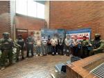 Detenidos en un operativo conjunto entre fuerzas colombianas y la Guardia Civil espa&ntilde;ola.