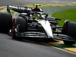Lewis Hamilton pilota durante la clasificaci&oacute;n del GP de Australia.