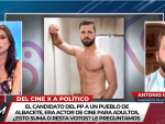 Antonio Moreno, exactor porno que aspira a la alcaldía de Carcelén, en 'Todo es mentira'.