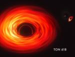 En el v&iacute;deo aparecen varios agujeros negros supermasivos, como TON 618, Sagitario A* o M87.