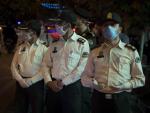 Agentes de la Policía en Irán