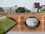 Puente del billete de 50 € en Spijkenisse.