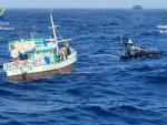 Interceptado un pesquero con m&aacute;s de 1.500 kilos de coca&iacute;na a unas 150 millas al sur de Canarias