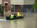 Inundaciones por la borrasca Minerva en Italia