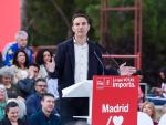 El candidato socialista a la presidencia de la Comunidad de Madrid, Juan Lobato.