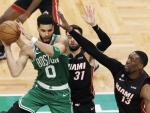 Jason Tatum en el Celtics-Heat.