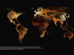 Mapa de carreteras del mundo.