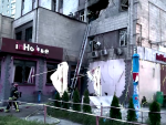 As&iacute; han quedado algunos edificios en Kiev despu&eacute;s del ataque de los drones y misiles rusos.