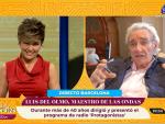 Sonsoles &Oacute;nega charla con Luis del Olmo en el programa 'Y ahora Sonsoles'.