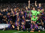 FC Barcelona campe&oacute;n de Liga