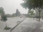 Lluvias en Ávila.