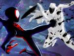 Miles Morales y Mancha en 'Spider-Man: Cruzando el multiverso'.