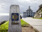 Faro de Finisterre, kilómetro cero del Camino de Santiago.