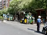 Más de 150 tractores procedentes de todo el territorio nacional circulan este miércoles por Madrid, en una tractorada que puede colapsar el centro de la capital.