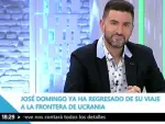 José Domingo Bueno, en la televisión de Extremadura.