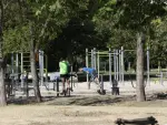 Nueva zona deportiva en el parque de Padrolongo, en el distrito de Usera