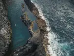 Poça Simão Dias, en la isla de São Jorge (Archipiélago de Las Azores)