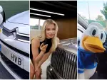 El pato Donald le une a la tendencia viral de la 'chica Bentley'.
