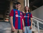 Los futbolistas del FC Barcelona, Pedri González y Aitana Bonmatí.