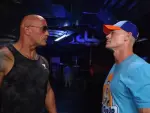 El inesperado reencuentro de los actores Dwayne Johnson y John Cena en la WWE