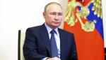 El presidente ruso, Vladimir Putin, preside una reunión de los miembros permanentes del Consejo de Seguridad desde la residencia oficial de Novo-Ogaryovo.