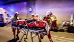 Médicos austriacos en ejercicio de rescate internacional en el túnel transfronterizo