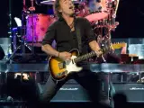 Bruce Springsteen, en el concierto de inicio de su gira.