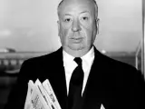 El mítico cineasta Alfred Hitchcock.