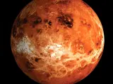 Venus, de cerca. Una de las imágenes del planeta tomadas por la sonda espacial Venus Express.