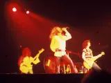 Led Zeppelin, en uno de sus hist&oacute;ricos conciertos.