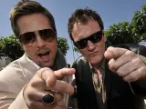 Quentin Tarantino y Brad Pitt en Cannes durante la promoción de 'Malditos bastardos'.