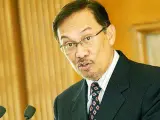Una imagen de Anwar Ibrahim.