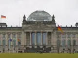 El Reichstag, sede del Parlamento alemán, en Berlín.