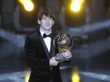 Leo Messi, Bal&oacute;n de Oro 2010.