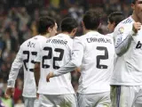 Cristiano Ronaldo celebra su tanto ante el Atl&eacute;tico de Madrid.