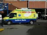 Ambulancia soporte vital basico Sescam