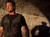 Sylvester Stallone, en una imagen de la primera película de 'Los Mercenarios'.