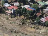 Estado en el que ha quedado Cagayan de Oro al sur de Mindanao (Filipinas) tras las inundaciones por la tormenta tropical 'Washi'.