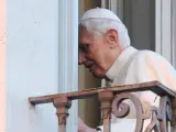 El papa Benedicto XVI, tras decir adiós.
