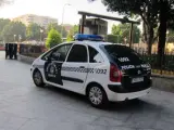 Coche Policía Local De Murcia, Huelga General