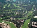 Vista aérea de las instalaciones del Club de Campo Villa de Madrid.