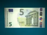 Nuevo billete de cinco euros