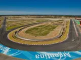 Una de las cerradas curvas del circuito argentino.
